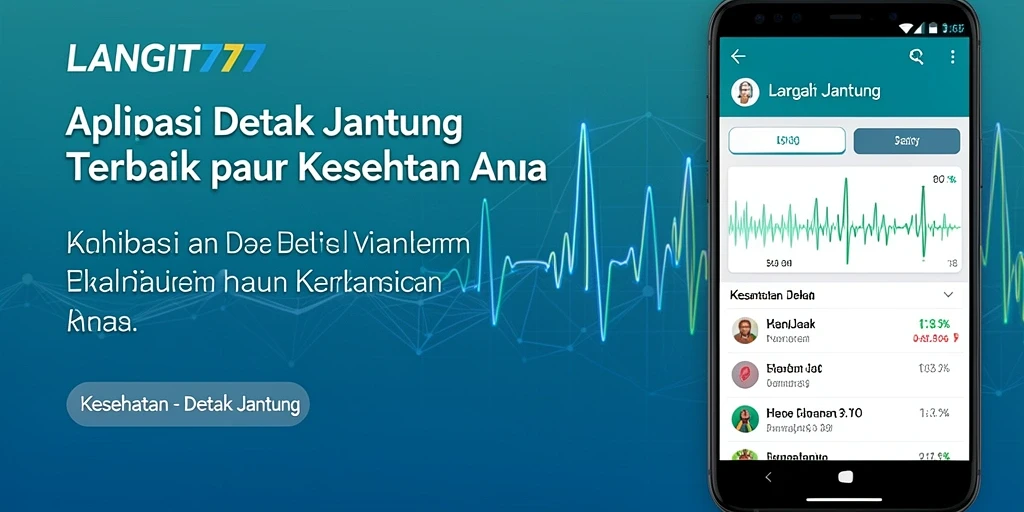 Tampilan antarmuka aplikasi LANGIT777 yang intuitif dan informatif.