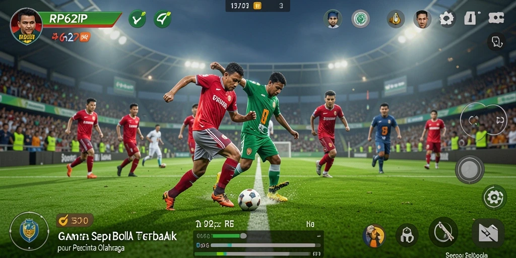 Tampilan antarmuka RP62RP yang menarik dan intuitif.