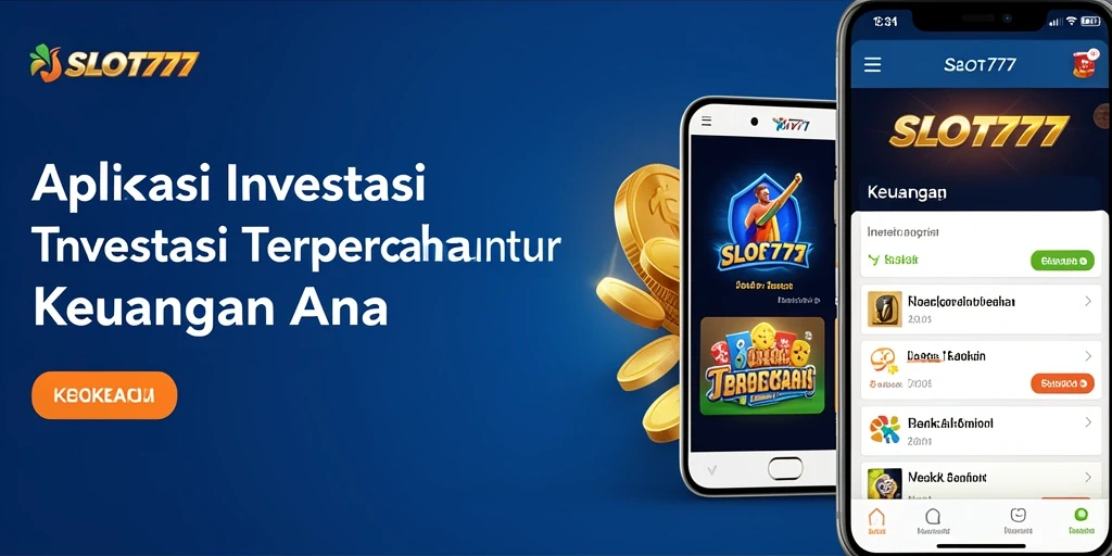 Tampilan antarmuka SLOT777 yang modern dan informatif.