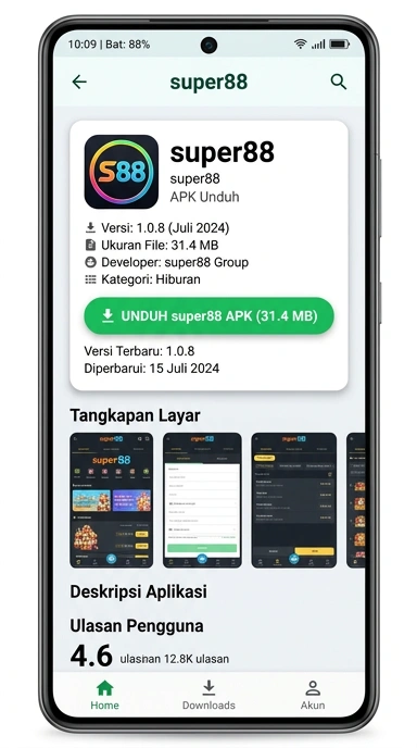 Unduh dan Instal APK super88 untuk Android di Indonesia