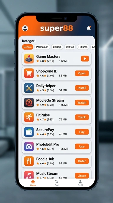 Super88 | Indeks Aplikasi Populer & Kanal Uji Terlengkap di Indonesia